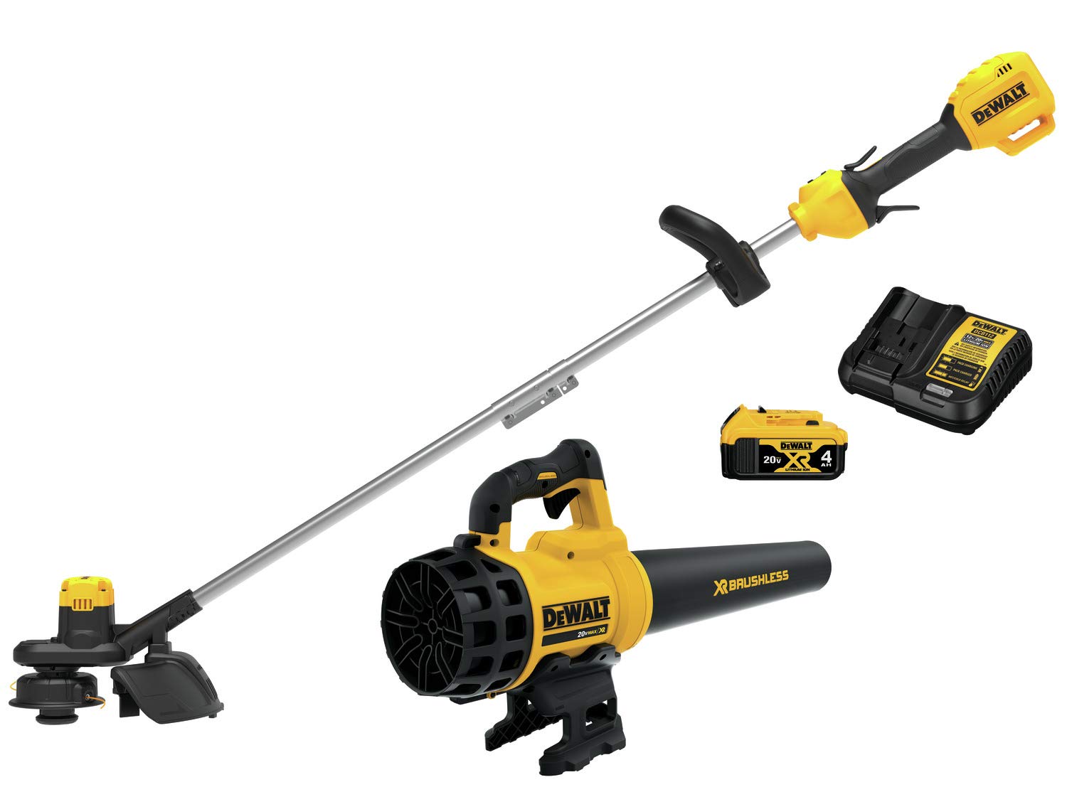 dewalt dcst925b 20v max 13 in cordless string trimmer