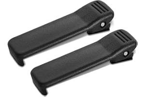 abcGoodefg Walkie Talkie Radio Clips for Motorola PMNN4251 NNTN4497 NNTN4970 CP200D CP200 CP180 CP150 CP140 CP360 CP380 GP3688 EP450 PR400 Two Way Radios (2 Pack)