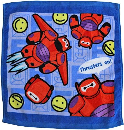 UCHINO Disney bay Max guest towel 34 ~ 35cm bay Mac thread Blue 4104G528 B
