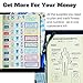 Health and Fitness Journal Supplies Kit - Stickers, Stencils, Washi - Water Tracking, Weight Loss, Habit Trackers, Meal Planning - 29 Piece Accessories Set for Journal Fitness Planners by Sunny Streak
