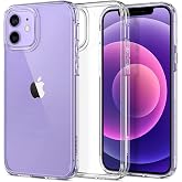 Spigen Ultra Hybrid for iPhone 12 / iPhone 12 Pro Case, Crystal Clear | Anti-Yellowing Resin, Air Cushion Technology, Military-Grade Drop Protection, Raised Camera Protection, Wireless Charging
