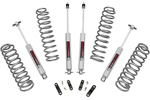 Rough Country 2.5" Lift Kit for 2007-2018 Jeep Wrangler JK Unlimited - 67930