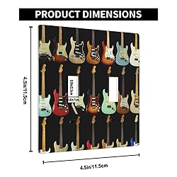 Pznen Music 2 Gang Toggle Wall Plate Varieties of