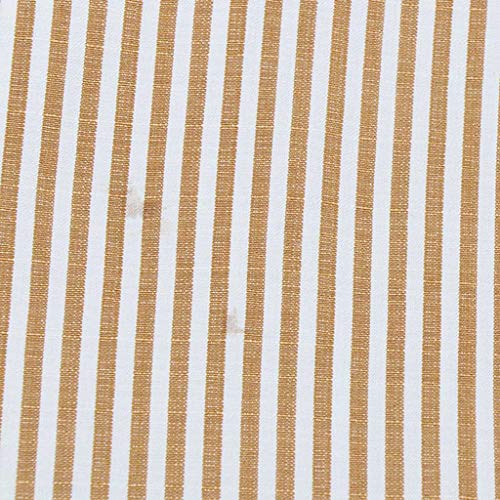 Women's Stripe Pocket Jumpsuit Bandage Sleeveless Bodysuit Playsuit Romper(Orange,L) - Thumbnail 4