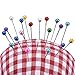 Outus Pearl Head Pins Straight Pins Mixed Colors 100 Pieces, 2 Pack