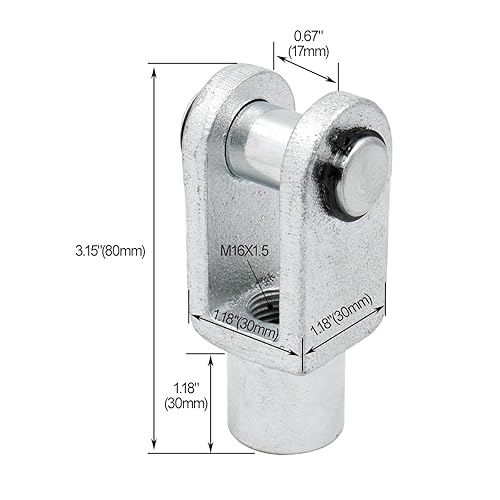 Baoain I-Type Foot Ount Flange CI-63 For SC63 Series 63 Bore