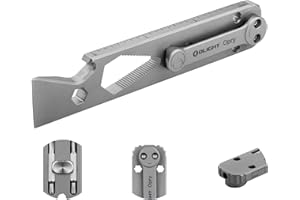 OLIGHT Opry Multi-functional EDC Ti Pry Bar Set, Bottle Opener, Nail Puller with Hex Wrench, Screw and Pocket Clip