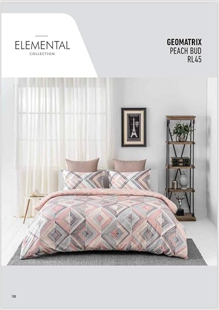 D Decor Cotton Single Bed Sheet With 1 Pillow Cover Colour