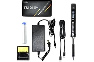 Original 65W TS101 Electric Soldering Iron Kit,Mini Digital Soldering Station,Adjustable Temperature,Programmable smart chip,