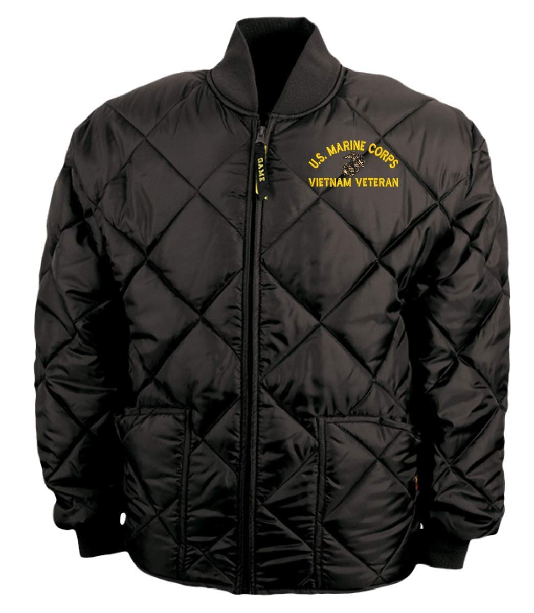 U.S. Marine Corps Eagle Globe and Anchor Vietnam Veteran Game Sportswear Bravest Jacket