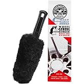Chemical Guys Gerbil Wheel and Rim Cleaning Brush - Soft Natural Bristle Detailing Tool for Tires, Exhausts & Delicate Surfaces - Wheel Cleaner Brush to Safely Clean Brake Dust, Grime and Dirt, 1 Pack