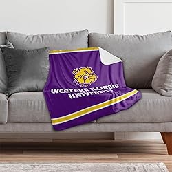 Western Illinois Leathernecks Primary Logo Stripes