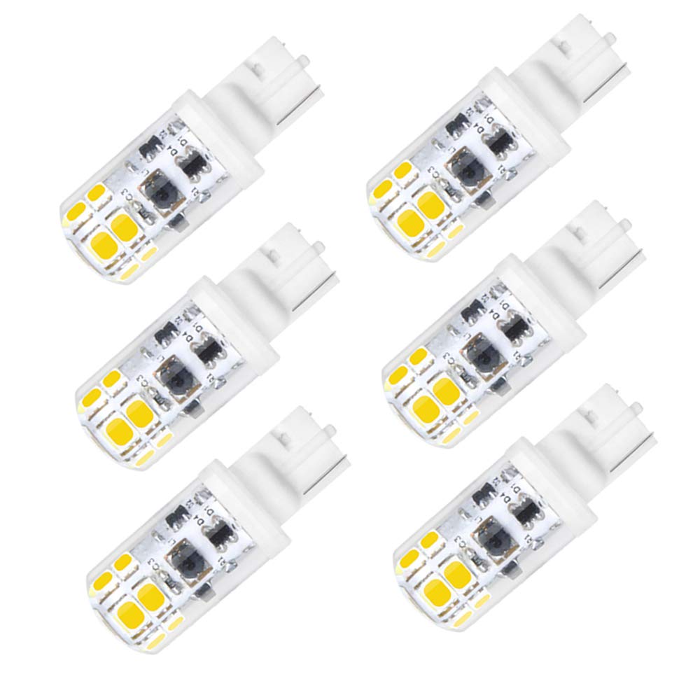 3W T5 T10 LED Wedge Base Light Bulb, Lustaled 12V AC/DC T10 194 LED