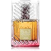Lattafa Khamrah Dukhan for Unisex Eau de Parfum Spray, 3.4 Ounce / 100 ml