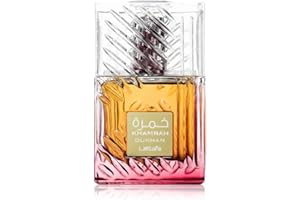 Lattafa Khamrah Dukhan Eau de Parfum Spray for Unisex, 3.4 Ounce