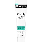 Neutrogena Evenly Clear Retinoid Adapalene Gel 0.1% Acne Spot Treatment, Once-Daily Topical Retinoid Helps Clear Breakouts & Visible Improvement in the Appearance of Post-Acne Mark, 0.5 oz