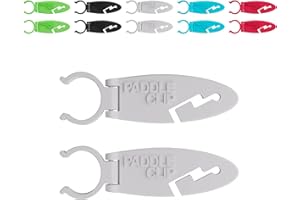 Clips for Paddle Board (Upgraded Version 02), Accessories for Paddle Board, Universal Kayak Paddleboard, Comes in Pair (2)
