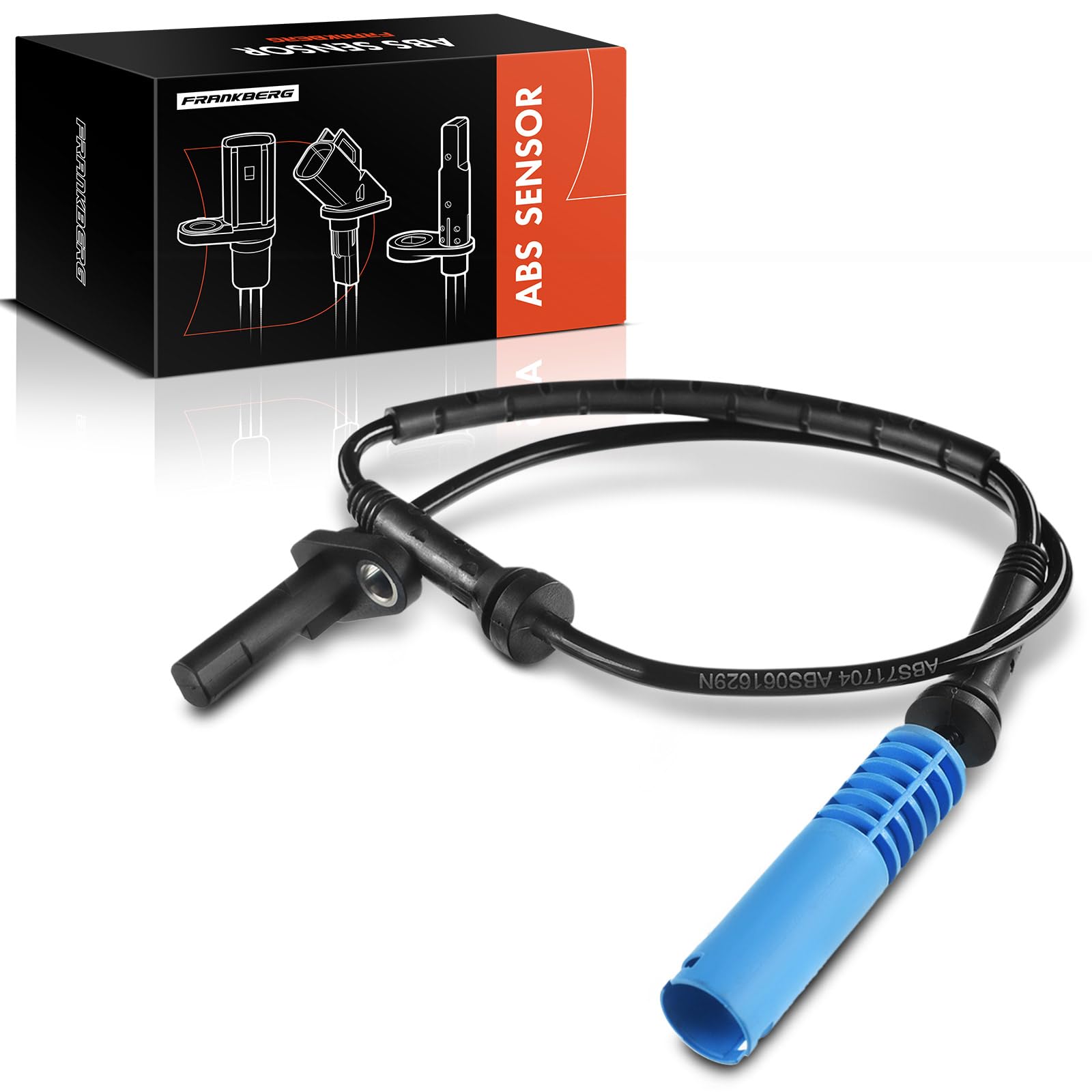 ABS sensor wheel speed front axle on both sides Replacement for X5 E53 SUV 2003-2006 34526771704