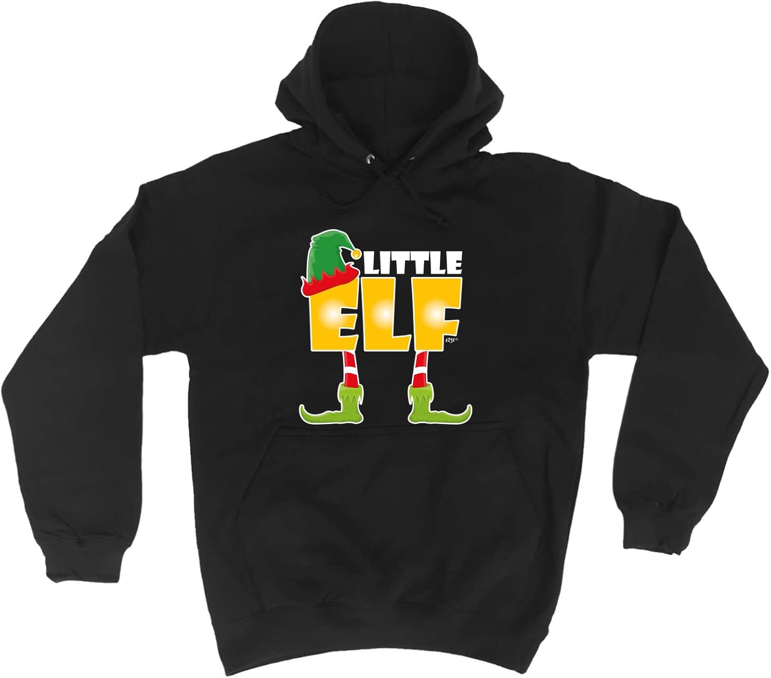 Funny Novelty Little Elf Hoodie Clothing Amazon.co.uk Clothing