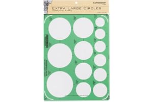 Rapidesign Extra Large Circles Template, 1 Each (R440)