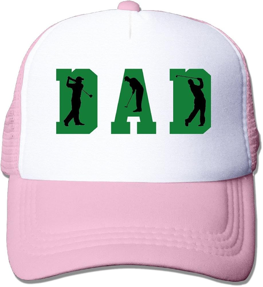 DAD Golf Golfing Cotton Baseball Adjustable Hat Clothing