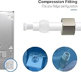 iSpring ICEK 6M Fridge Water Line Ice Maker Install Kit 1/4" RO Filter view 2