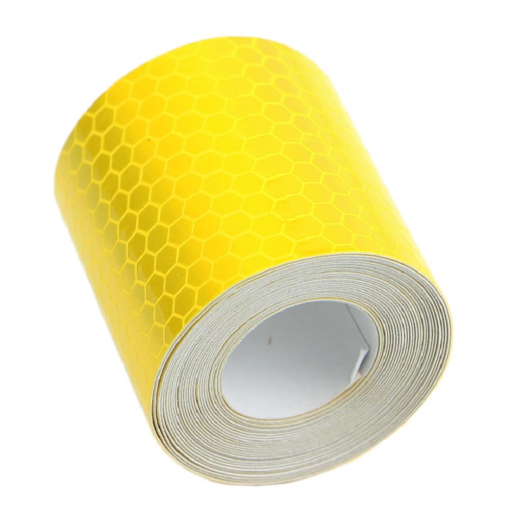 Yunso 3M Warning Tape Hazard, Reflective Tape Waterproof Fluorescent