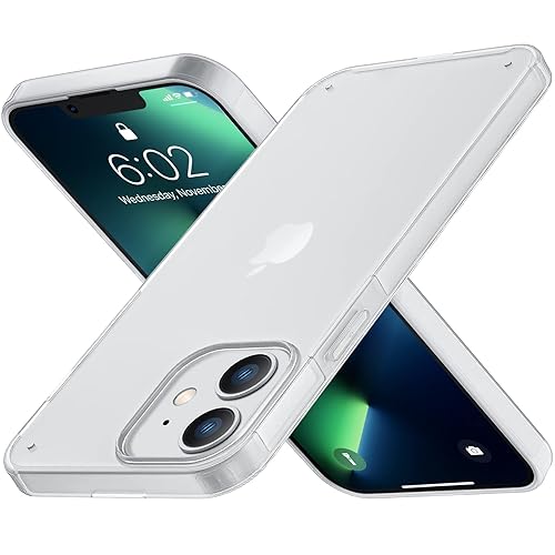 ORIbox for iPhone 12 mini Case Clear,with Corners Shockproof