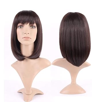 Buy Smart Hairs Women S Synthetic Bob Wig With Bangs Japanese