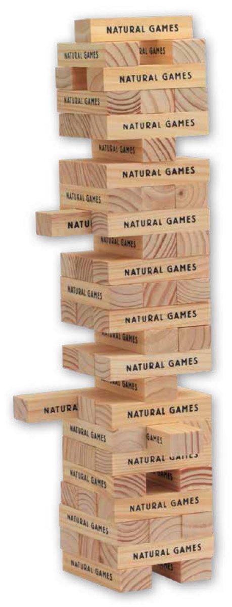 VEDES Großhandel GmbH - Ware Natural Games Wiggle Tower with 60 Pieces