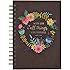 Christian Art Gifts Journal w/Scripture With God All Things Are Possible Mathew 19:26 Bible Verse Floral 192 Ruled Pages, Lar