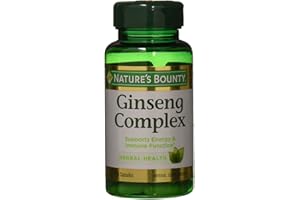 Nature's Bounty - Ginseng Complex Plus Royal Jelly - 75 Capsules