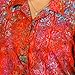 Artisan Outfitters Women's Riptide Batik Cotton Hawaiian Shirt