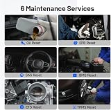 TOPDON AD500 OBD2 Scanner Car Diagnostic Tool All System 6 Reset Functions view 3