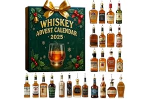 3D Whiskey Advent Calendar 2025-24 Days Advent Christmas Gift Without Repetition, A Daily Tasting Journey Through Theunlockin