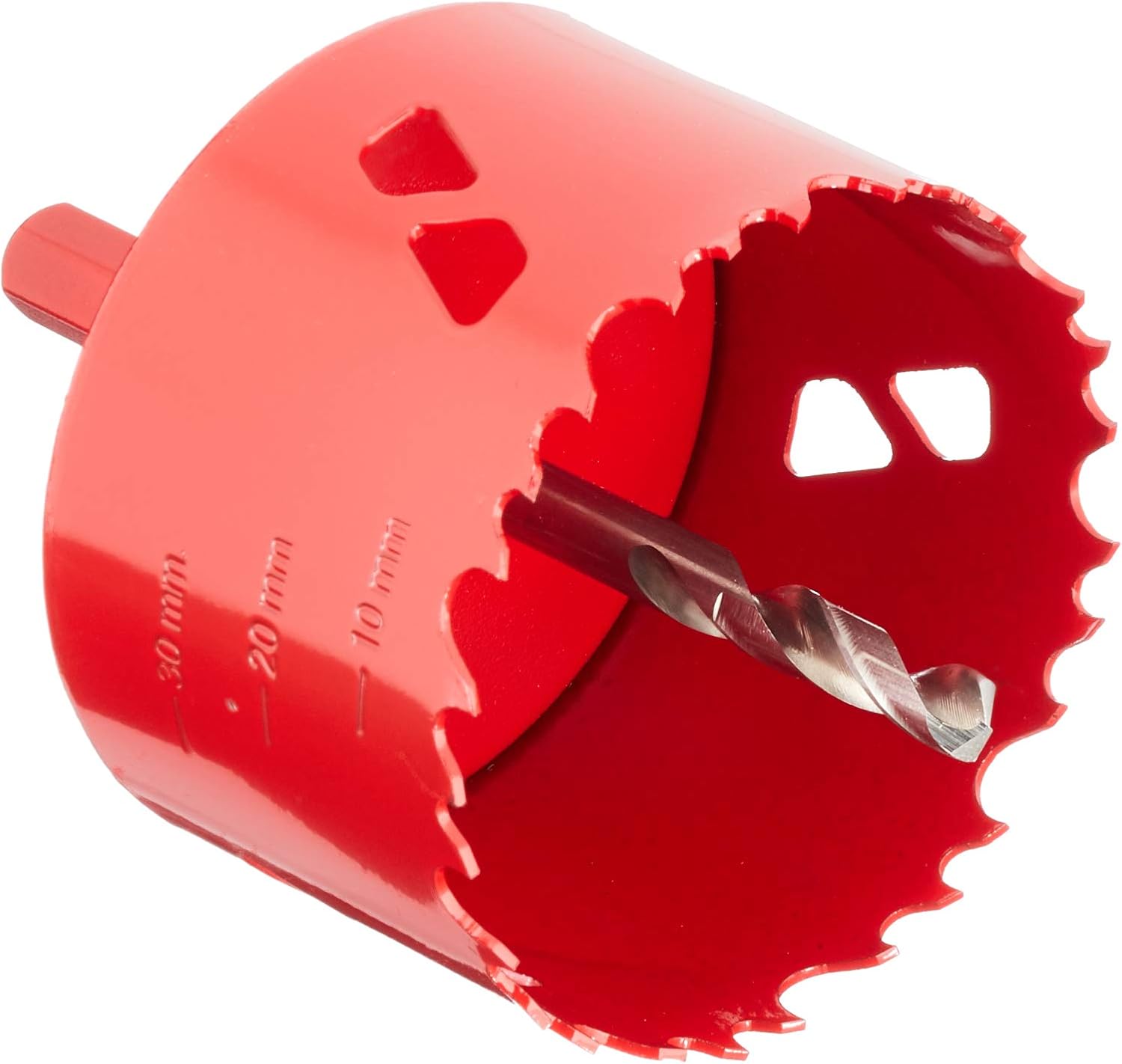 wolfcraft Bi-Metal Hole Saw, diameter 68 mm I 5474000 I for drywall materials wood, plastics and metals, cutting depth 40 mm - Image 4