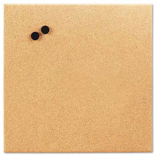Board Dudes 17" x 17" Unframed Magnetic Canvas Cork Board (CYF06)
