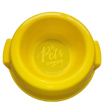 The Pets Company Plastic Food Water Dog Bowl, Large