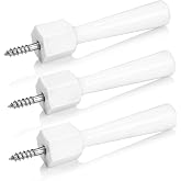 Mommy's Helper Soft Jamb Door Stops, White, Pack of 3 | Blister Pack