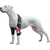 CHAMIN Dog Elbow Brace for Shoulder and Front Leg, Dog Elbow Protector Pads for Hygroma, Arthritis, Dysplasia, Pressure Sores, Shoulder Dislocation, Elbow Injury and Wound Healing,et(XL)