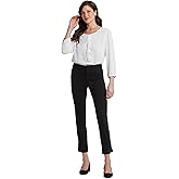 NYDJ Womens Petite Ponte Trouser Pant