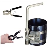Plum Garden Car Engine Piston Ring Compressor Tool &amp; Piston Ring Pliers for Adjustable Safety Screws