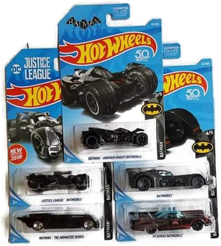 hot wheels batman set of 5