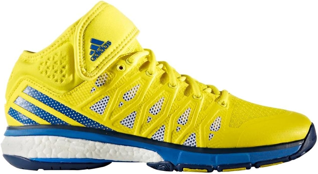 yellow adidas volleyball shoes