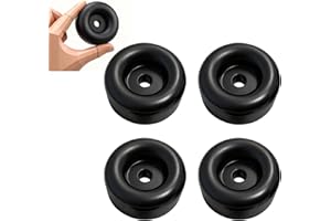 4Pcs 2.1" Trailer Ramp Door Bumper, Rubber Bump Stops Compatible with Truck CargoTrailer Doors Hatch - Round Rubber Bump Stop