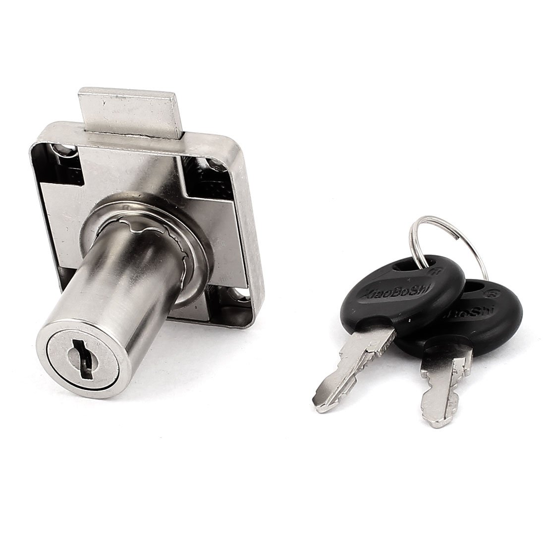 Sourcingmap 40mm x 40mm Home Wardrobe Cabinet Drawer Safe Tubular Cylinder Lock