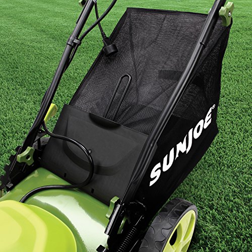 Sun Joe MJ408E 20 Inch 20Inch 12Amp Electric Lawn Mower, 14.5Gallon
