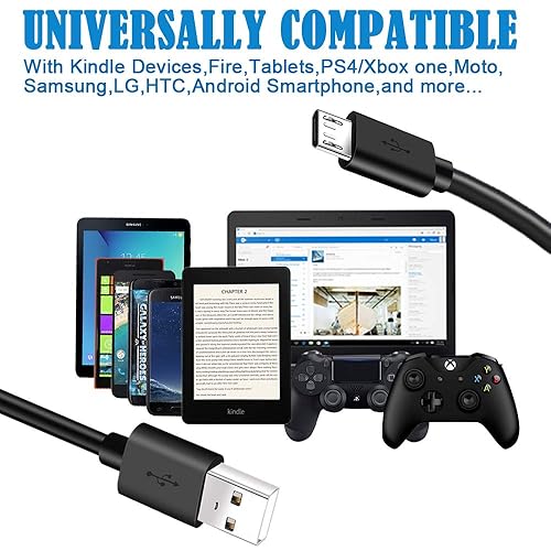 FT Micro USB Cable for Fire Tablet,Samsung,HTC,LG,Sony,Motorola