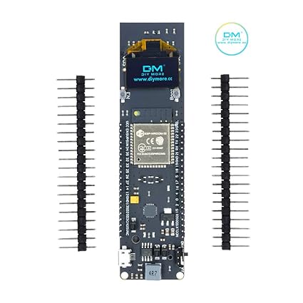 Autres ESP32 WiFi Bluetooth 18650 Battery+0.96 inch OLED Development CP2102 Board Équipements professionnels