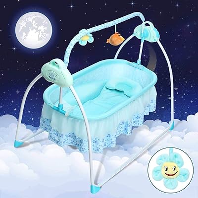 HEEGNPD Auto-Swing Electric Baby Cradle with Large Burkina Faso Ubuy